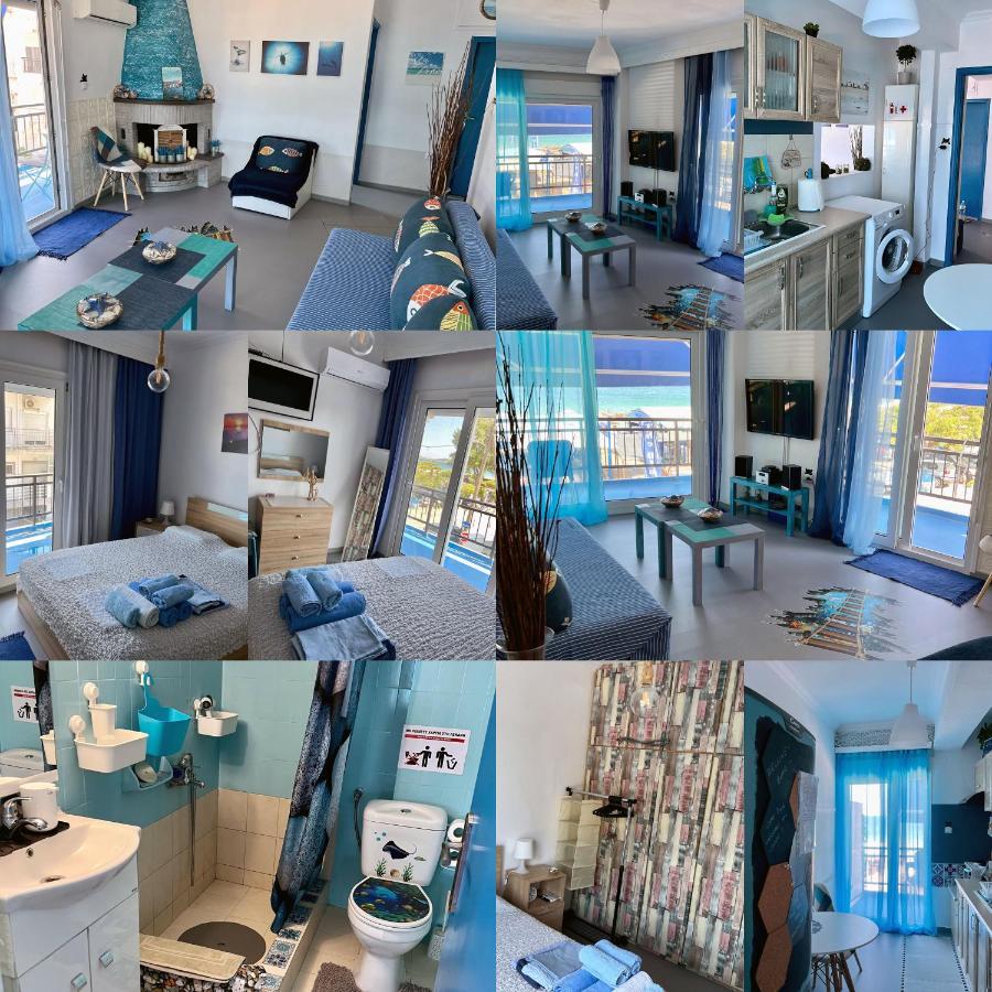Appartement Upper Deck Apt. à Néa Péramos Extérieur photo